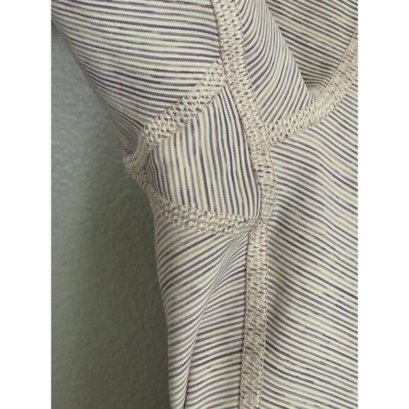 Lululemon Wunder Under Womens High-Rise Crop Leggings Sz 8 Heathered Light‎ Pink - Picture 8 of 12